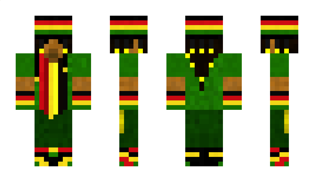 BobMarleyIsKing Minecraft Skin