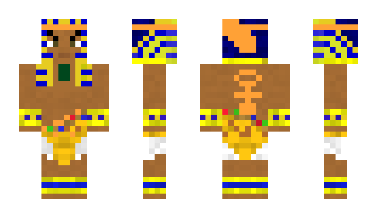 Tutankhamun Minecraft Skin