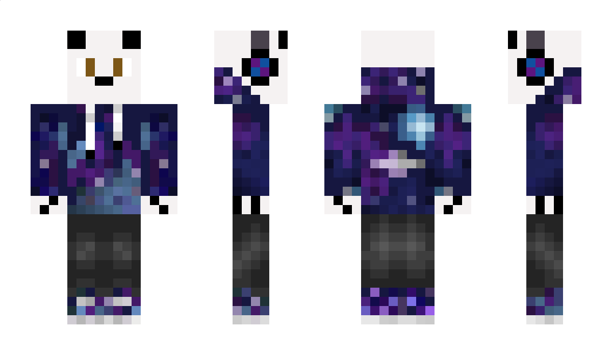 GalaxyPandaPuff Minecraft Skin