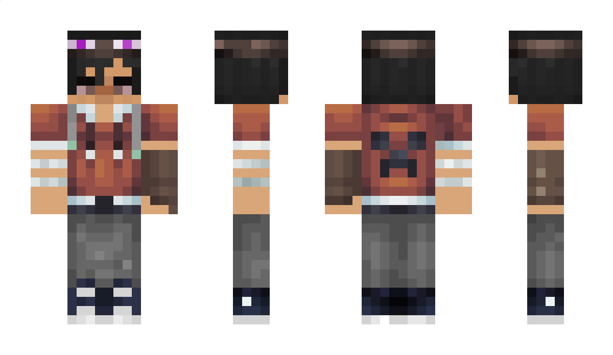 TrainerVerse Minecraft Skin