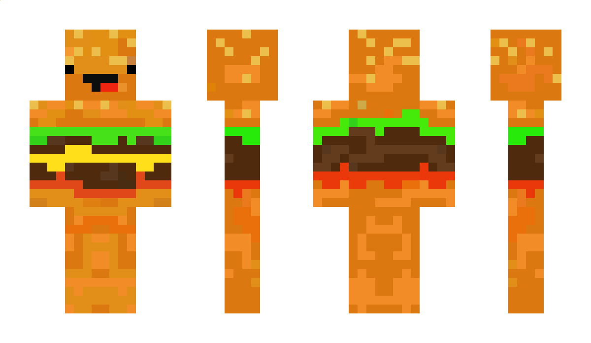 CheeseBurgur Minecraft Skin