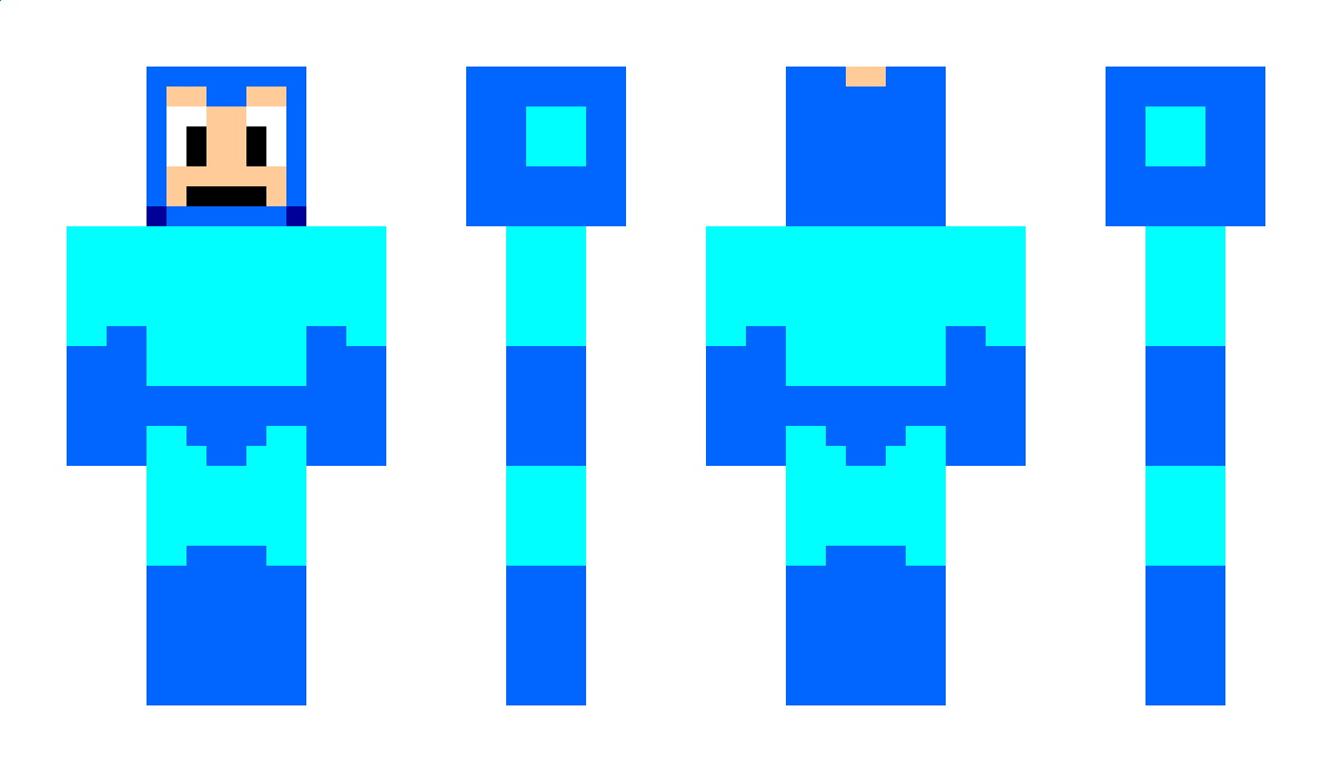 all_blue Minecraft Skin