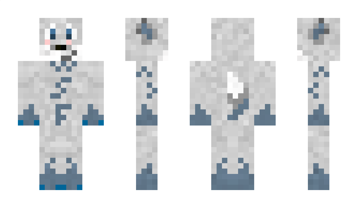 Whitefoxy Minecraft Skin