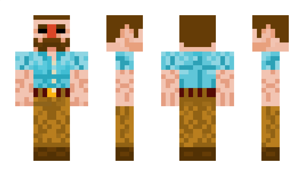 TheMustachedMan Minecraft Skin