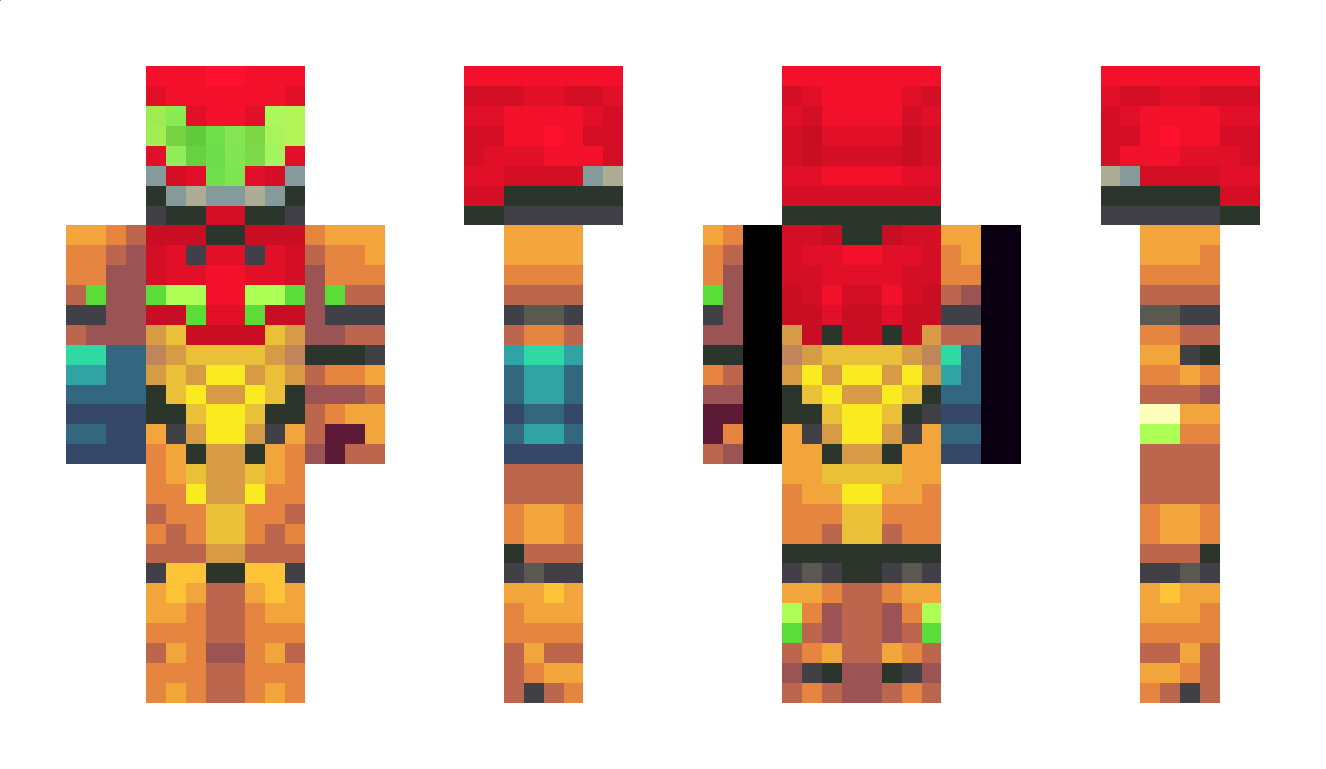 ZeroSuitSamus Minecraft Skin