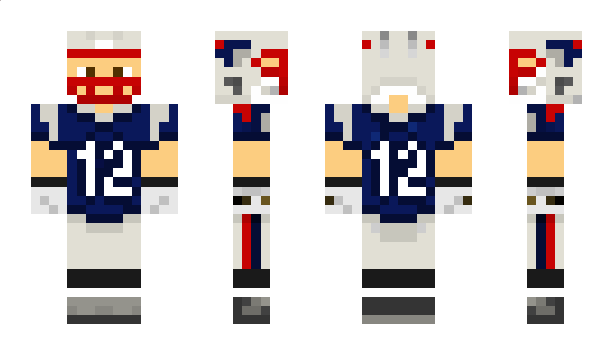 QuarterBacker Minecraft Skin