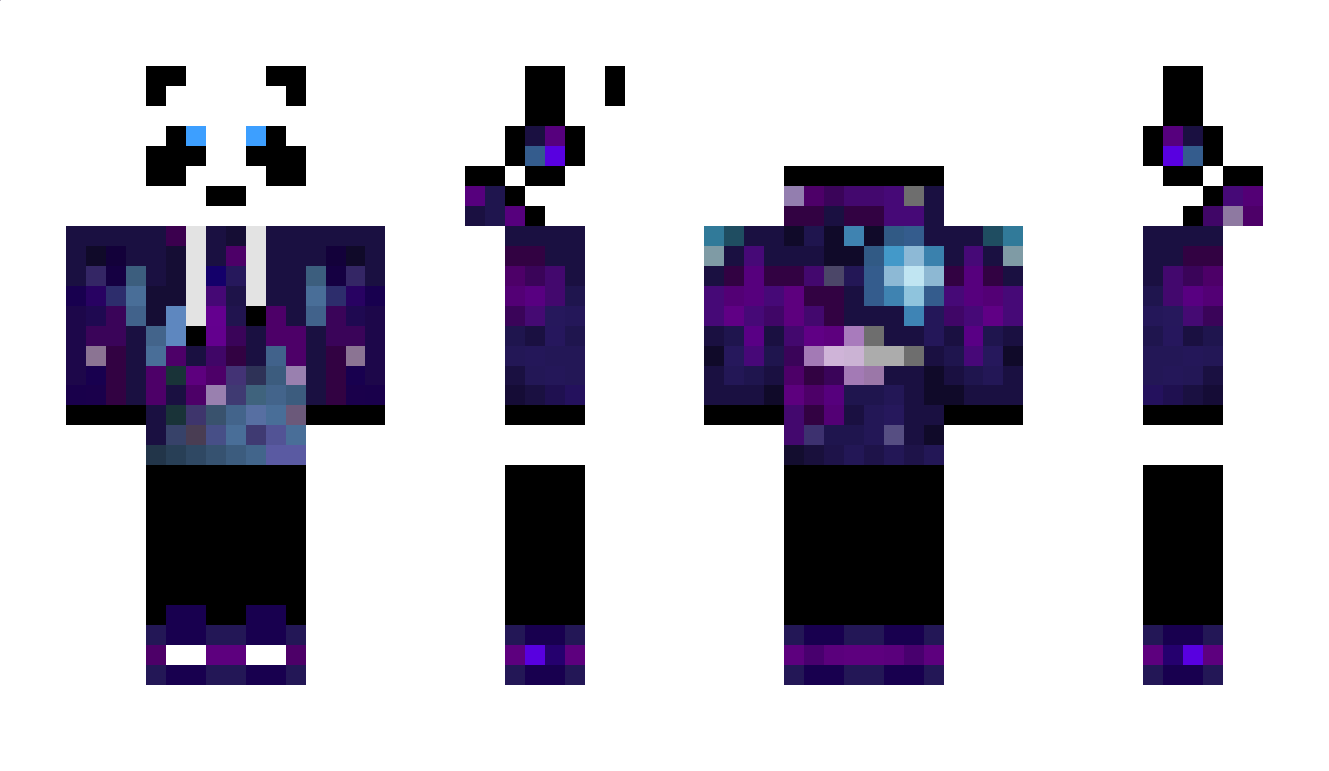 PandaTwitch Minecraft Skin