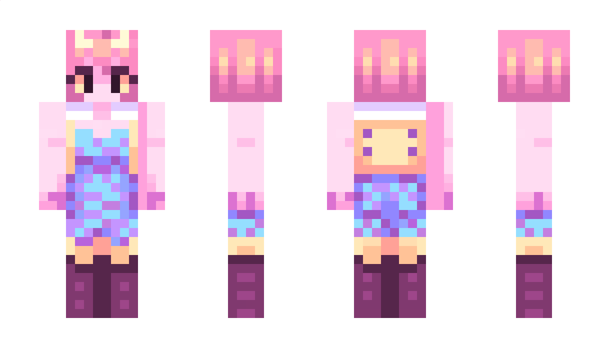 AshidoMina Minecraft Skin