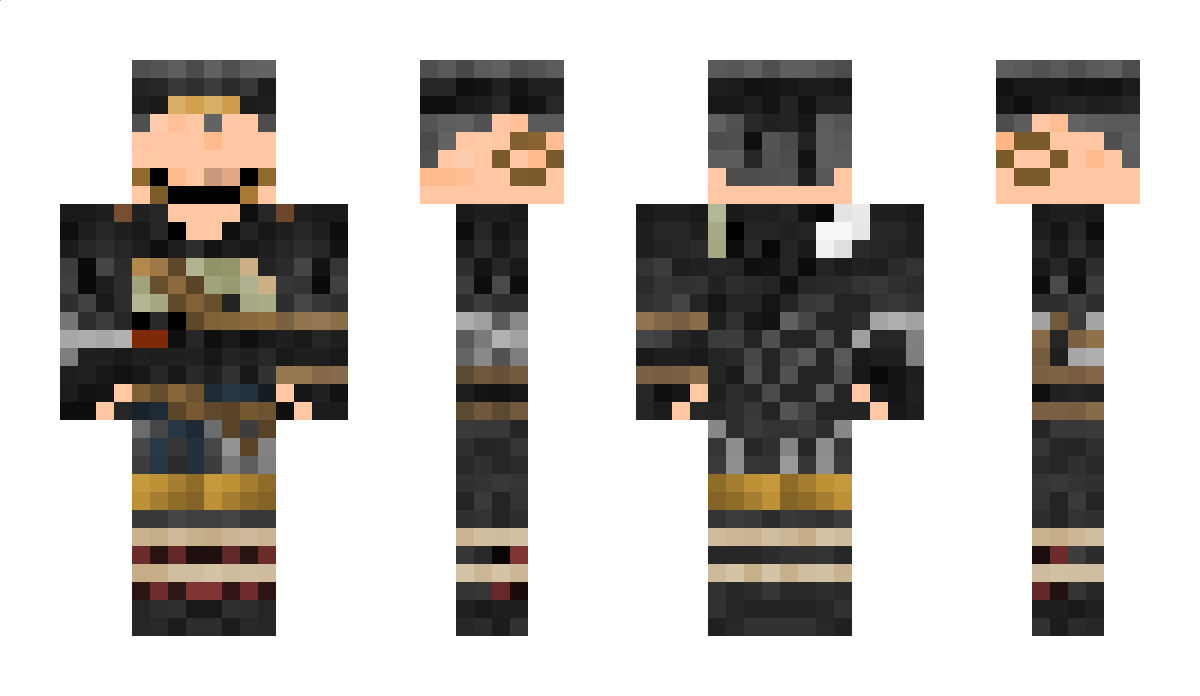 RoninnRN Minecraft Skin