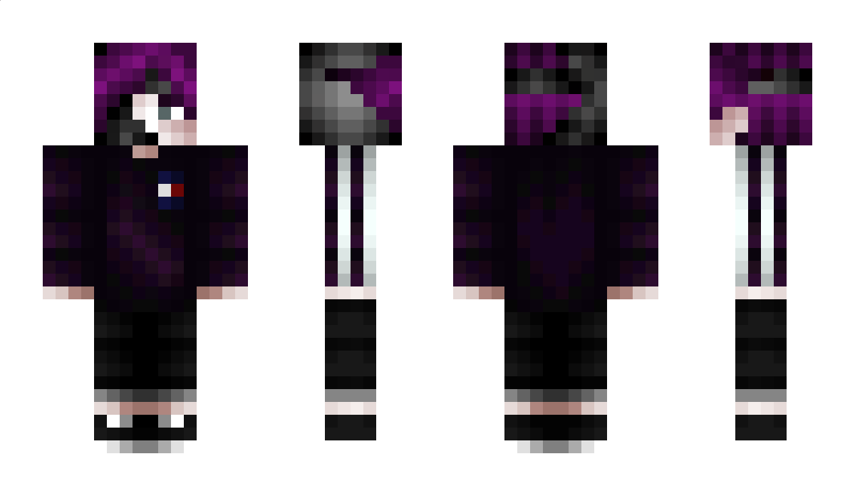 PurpleHoodie Minecraft Skin
