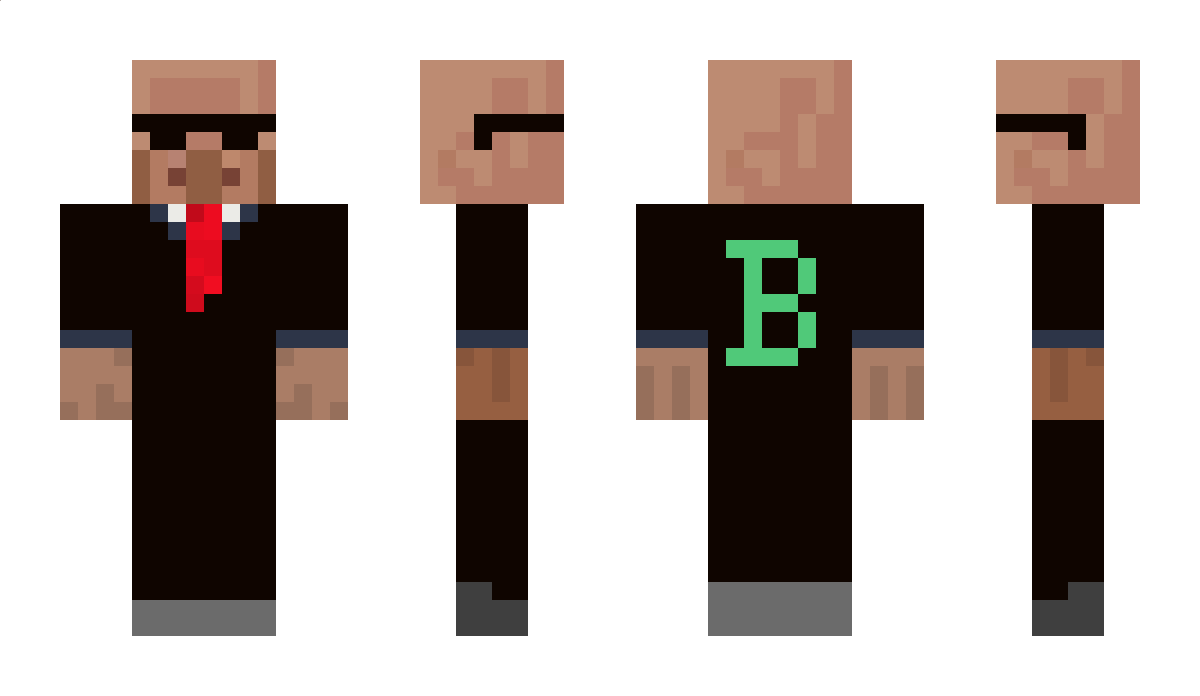 BlxckPyro Minecraft Skin