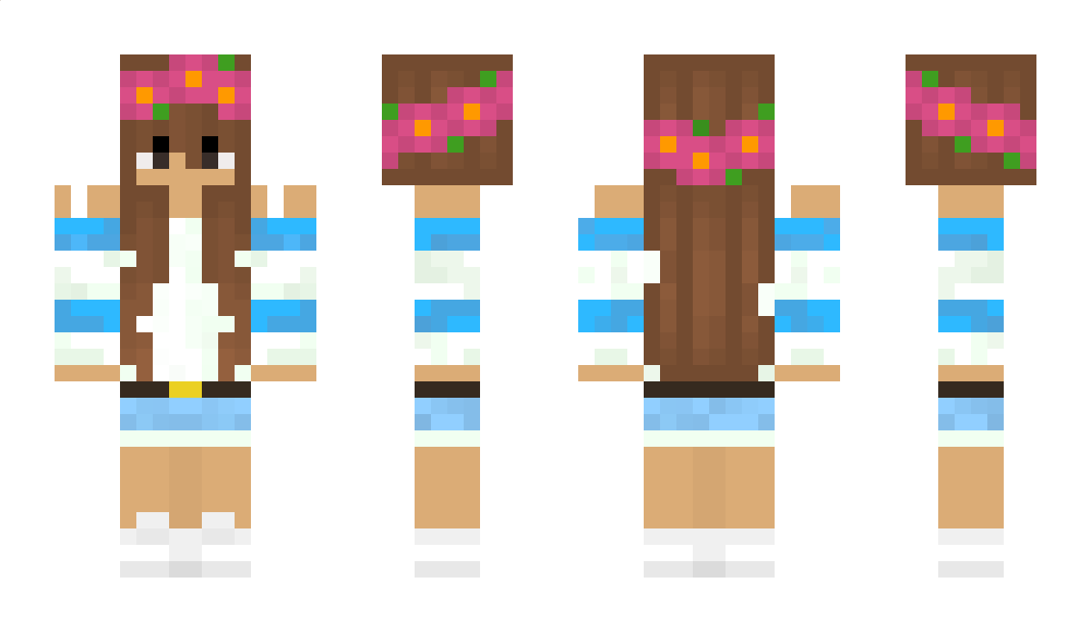 Blumengleiche Minecraft Skin