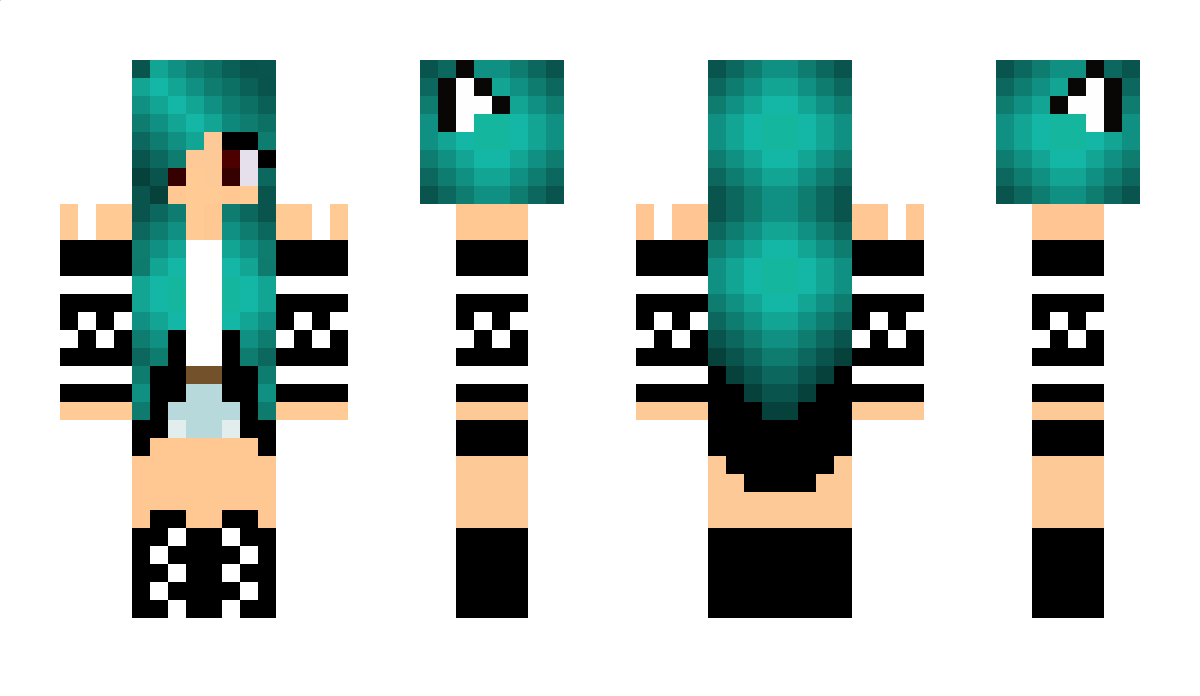 Midorii Minecraft Skin