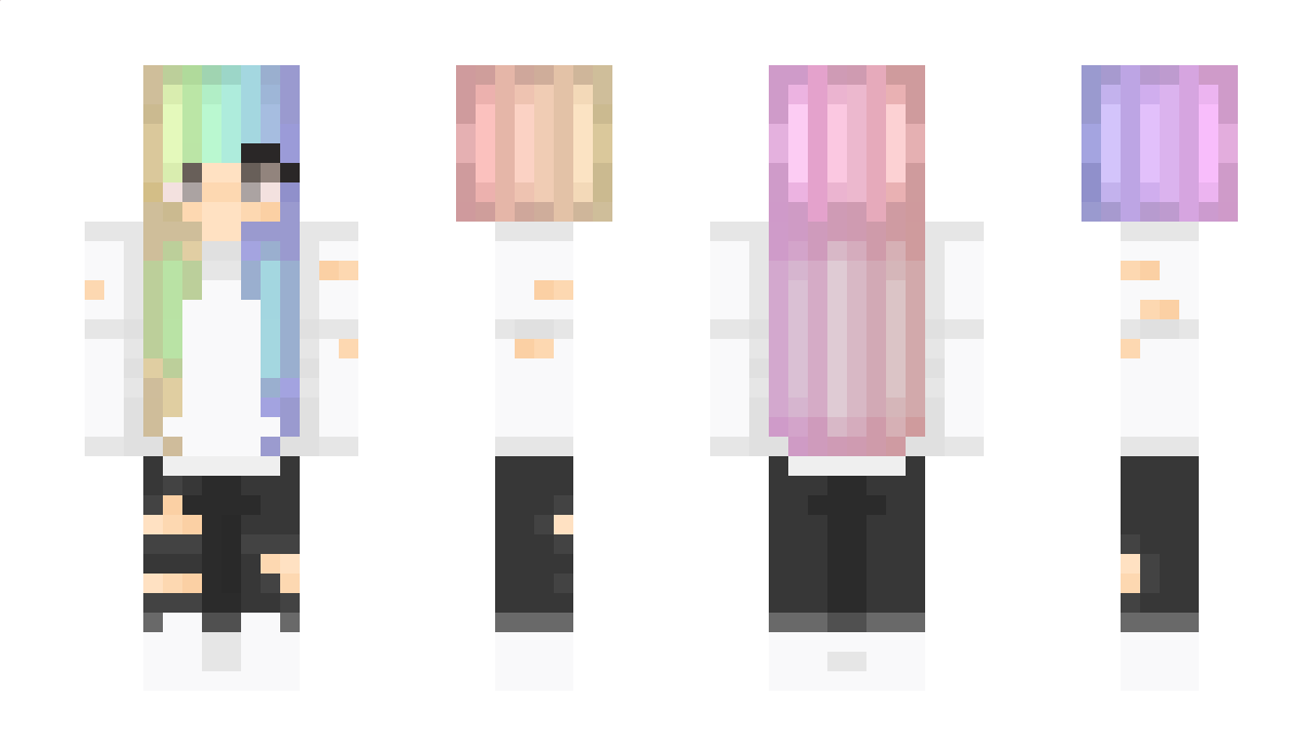 xxlAxolotl Minecraft Skin