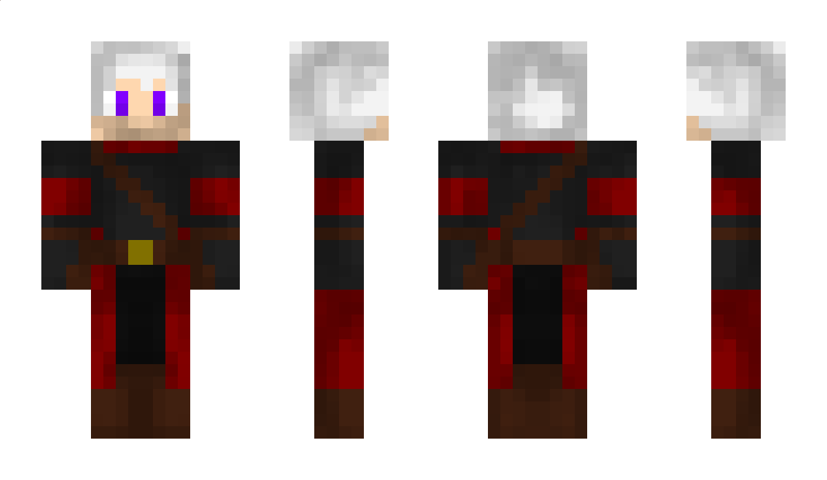 AxisRed Minecraft Skin