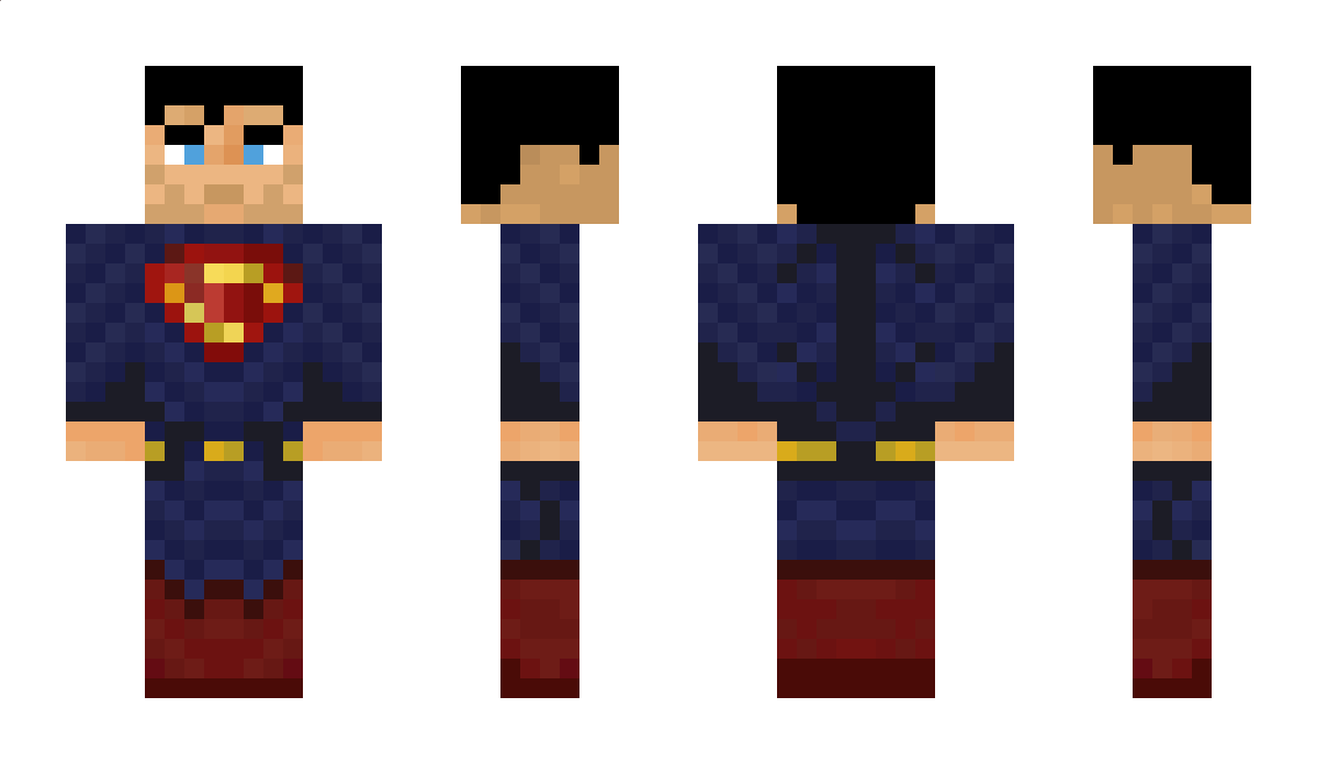 CuberMan Minecraft Skin