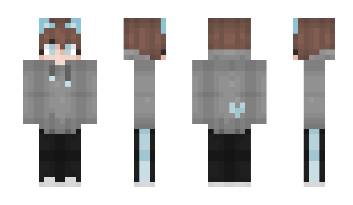 qSilver_ Minecraft Skin