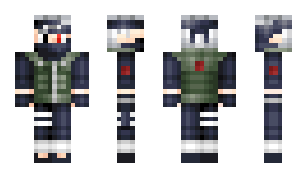 HatakeKakashi Minecraft Skin