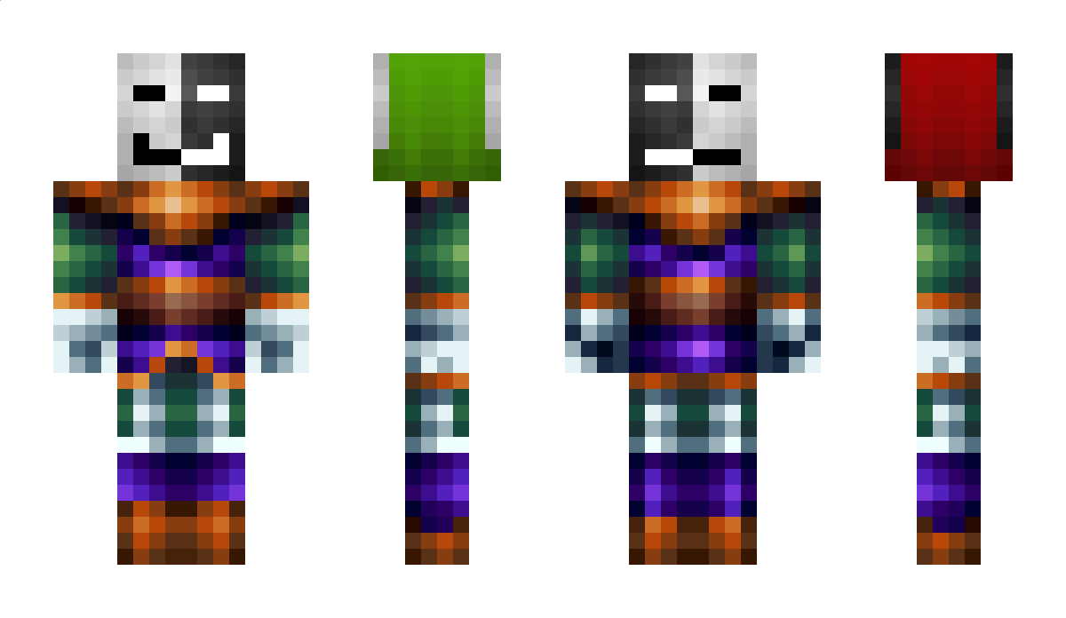 Jevil Minecraft Skin