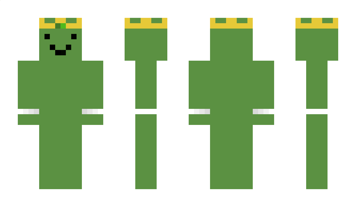 GreenManHere Minecraft Skin