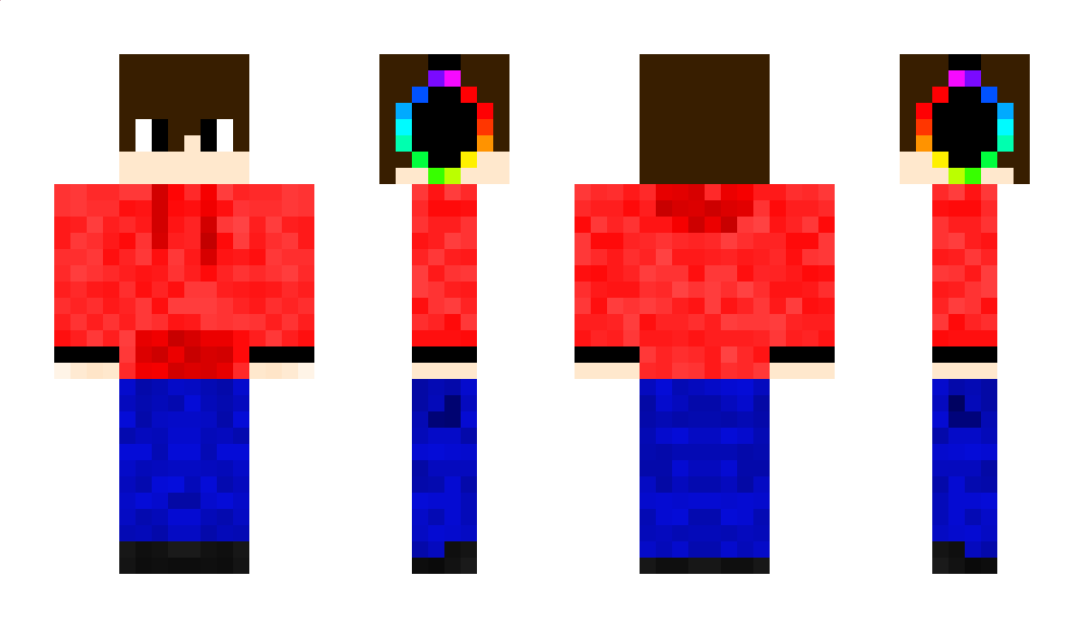 RedBlobGaming Minecraft Skin