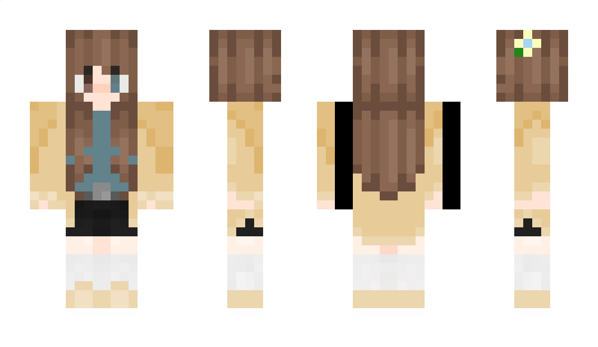 Caramelisierte Minecraft Skin