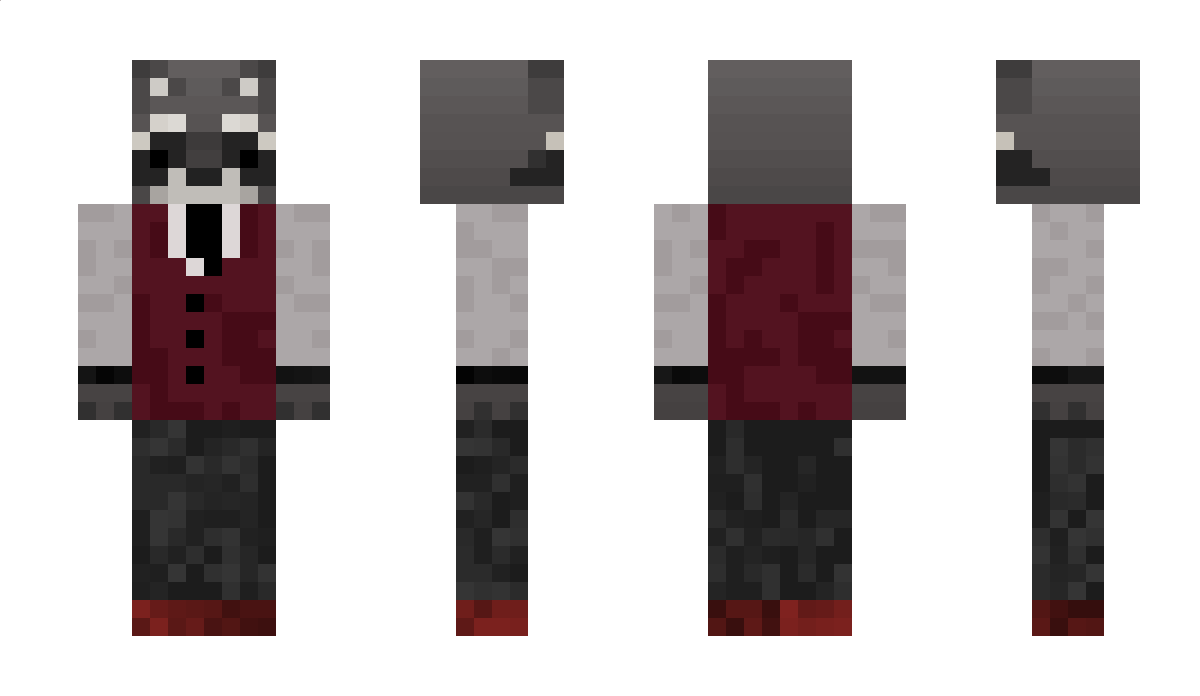 laz_the_racc Minecraft Skin