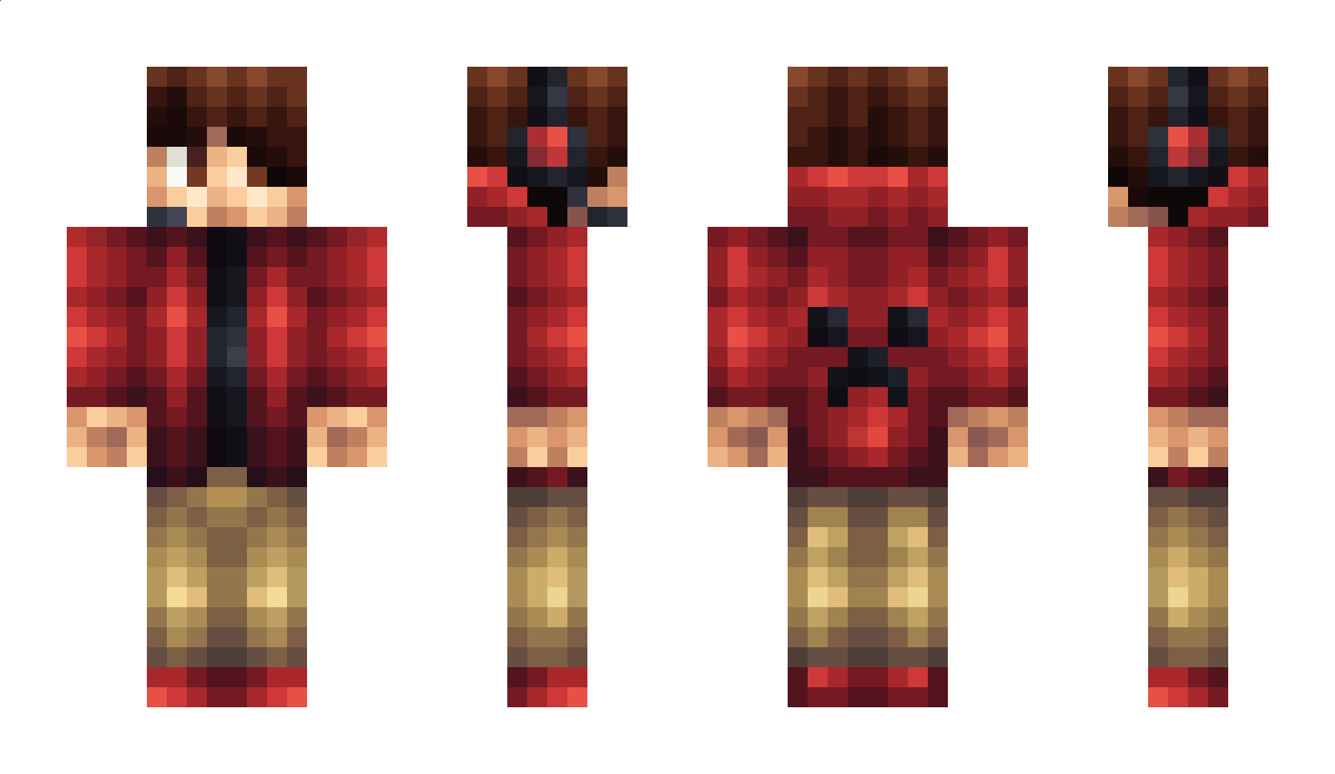 CaptainObsidian Minecraft Skin