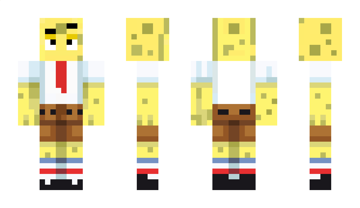 SSP0NGEB0B Minecraft Skin