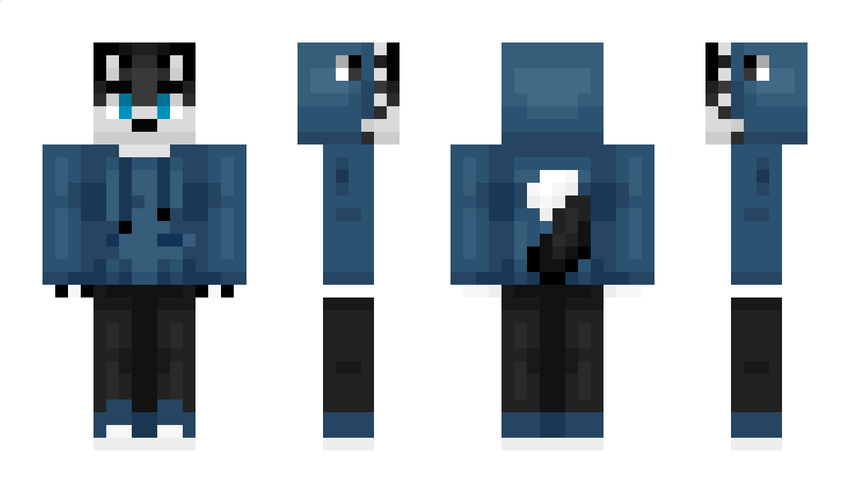 HuskyShark Minecraft Skin