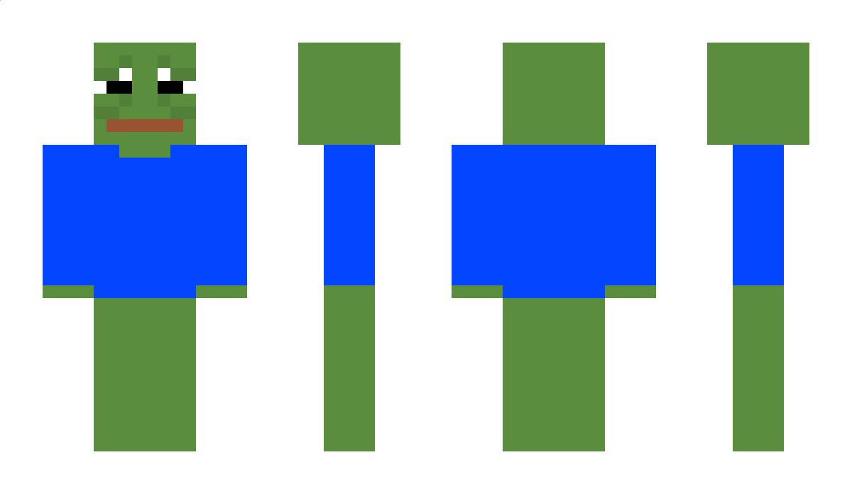 Pepe_Frogman Minecraft Skin