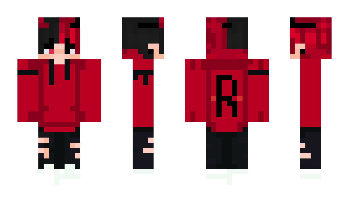 Red_Black_ Minecraft Skin
