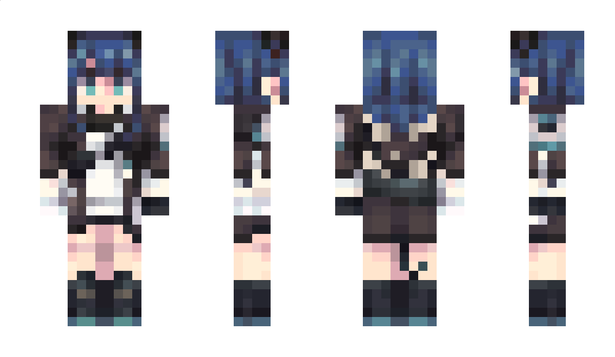 SunaokamiShiroko Minecraft Skin