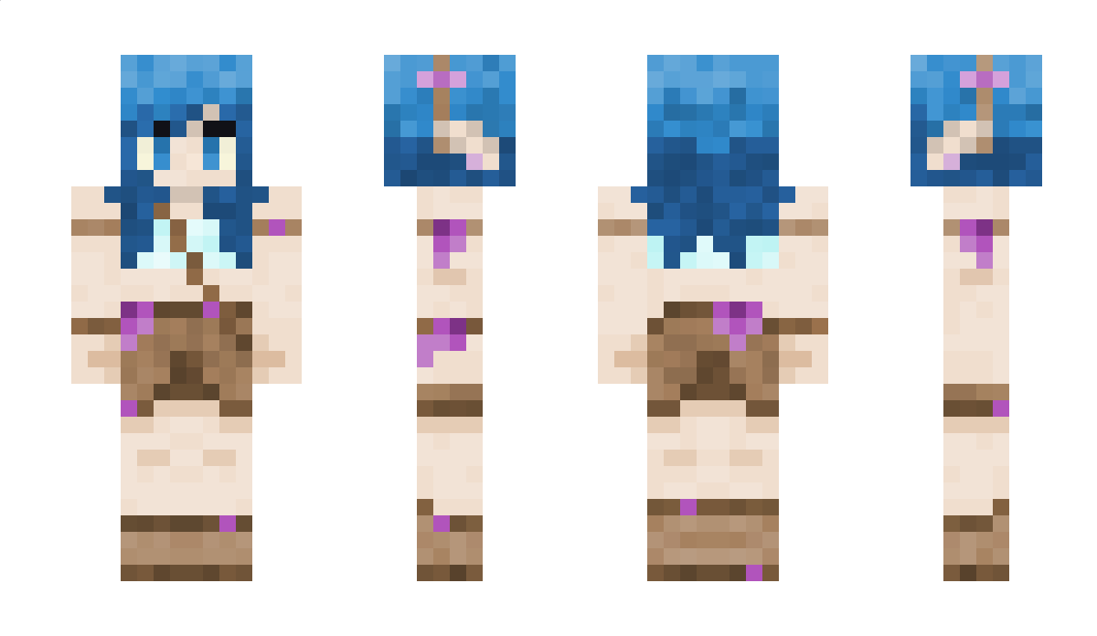 Squidette Minecraft Skin