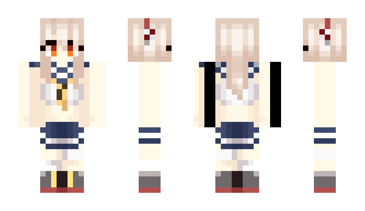 AyanamiAzurLane Minecraft Skin