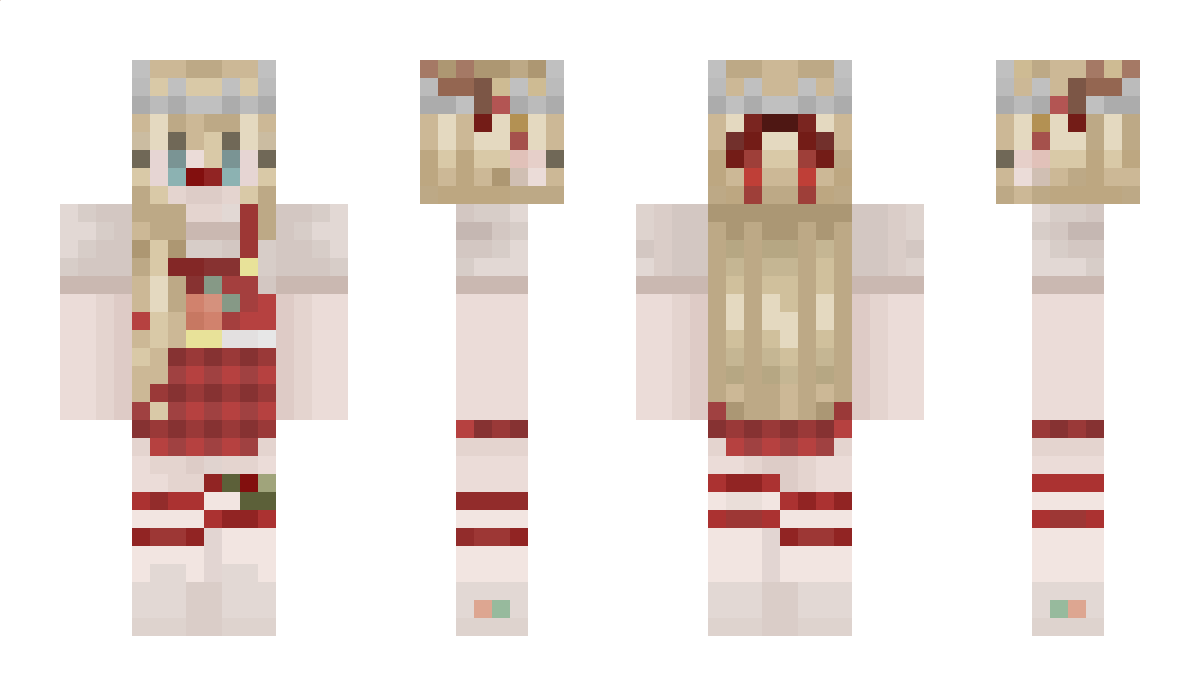 PeachHalves Minecraft Skin