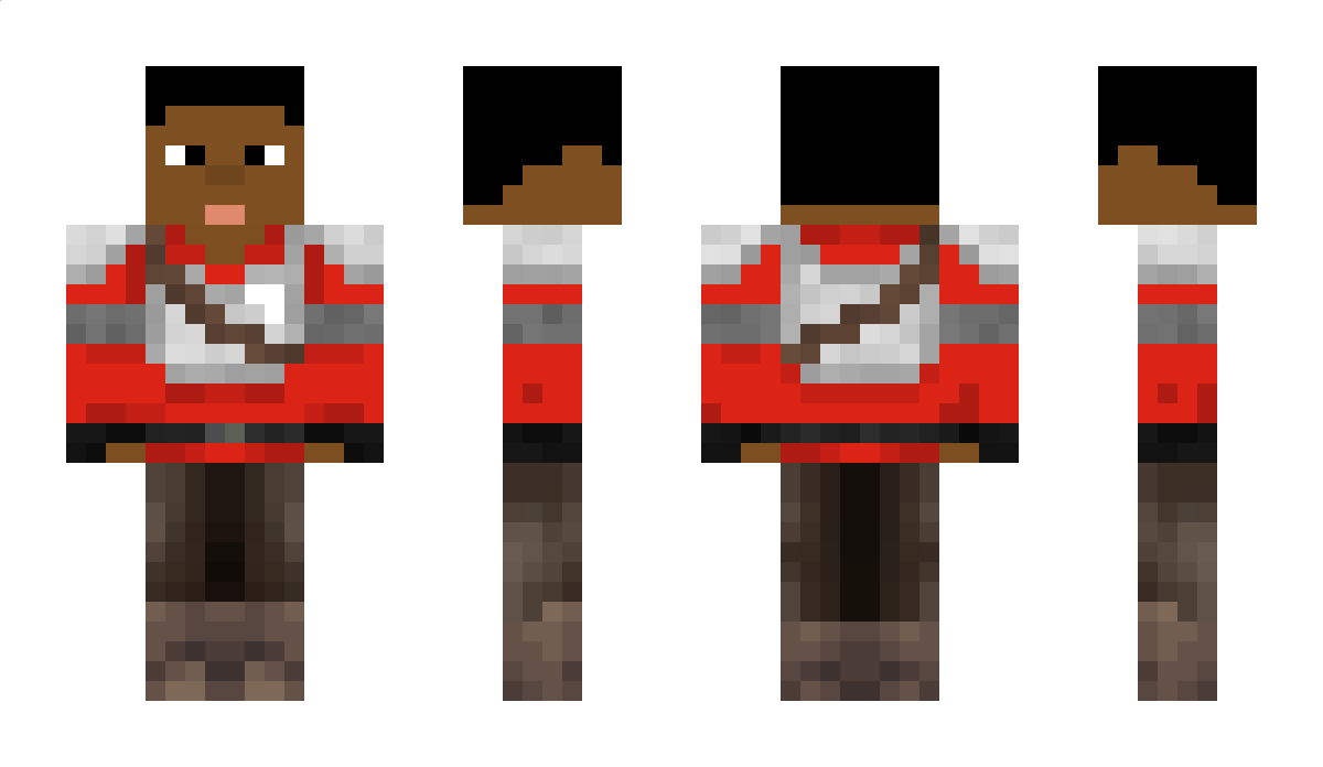 TrainorRed Minecraft Skin