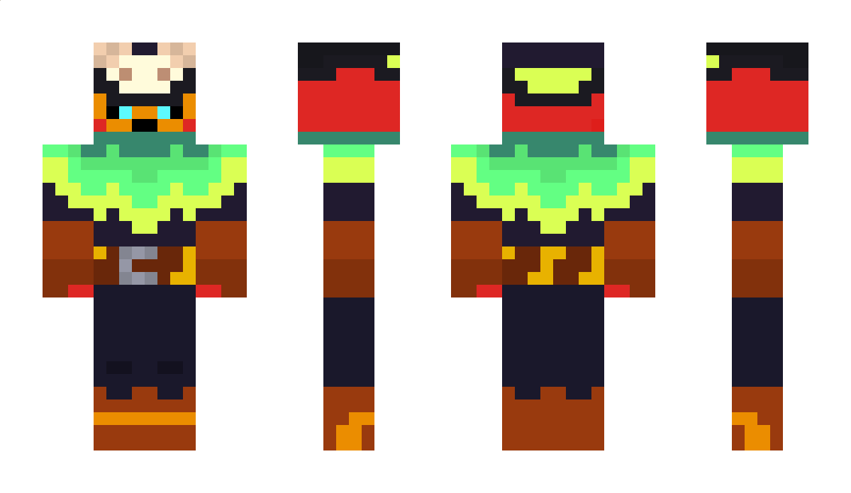 QuikS1LVER Minecraft Skin