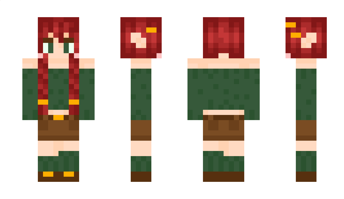 TheBlockyRose Minecraft Skin