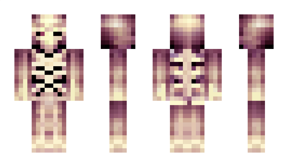 unpurpled Minecraft Skin