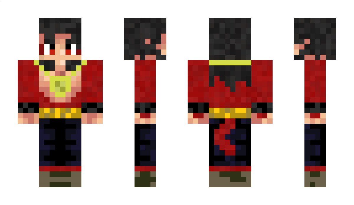 VampiricSaiyan Minecraft Skin