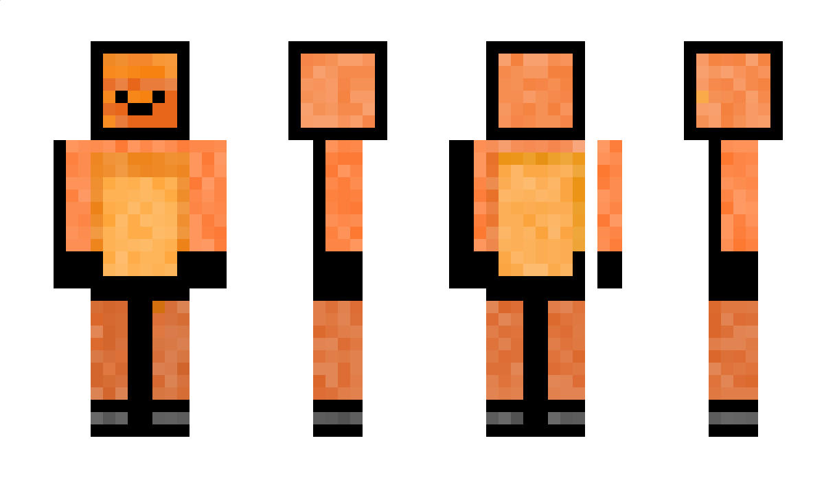 NutsyCharmander Minecraft Skin