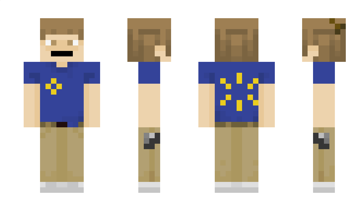 SpagettMan Minecraft Skin