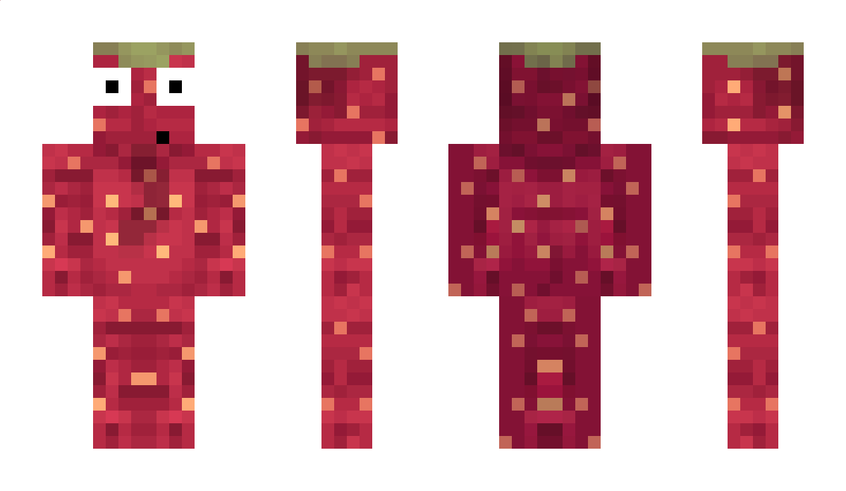 Strawberries Minecraft Skin