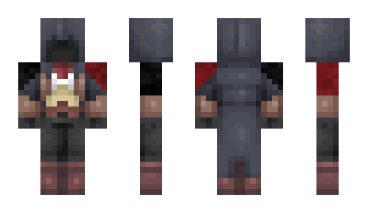 Mutewarrior Minecraft Skin