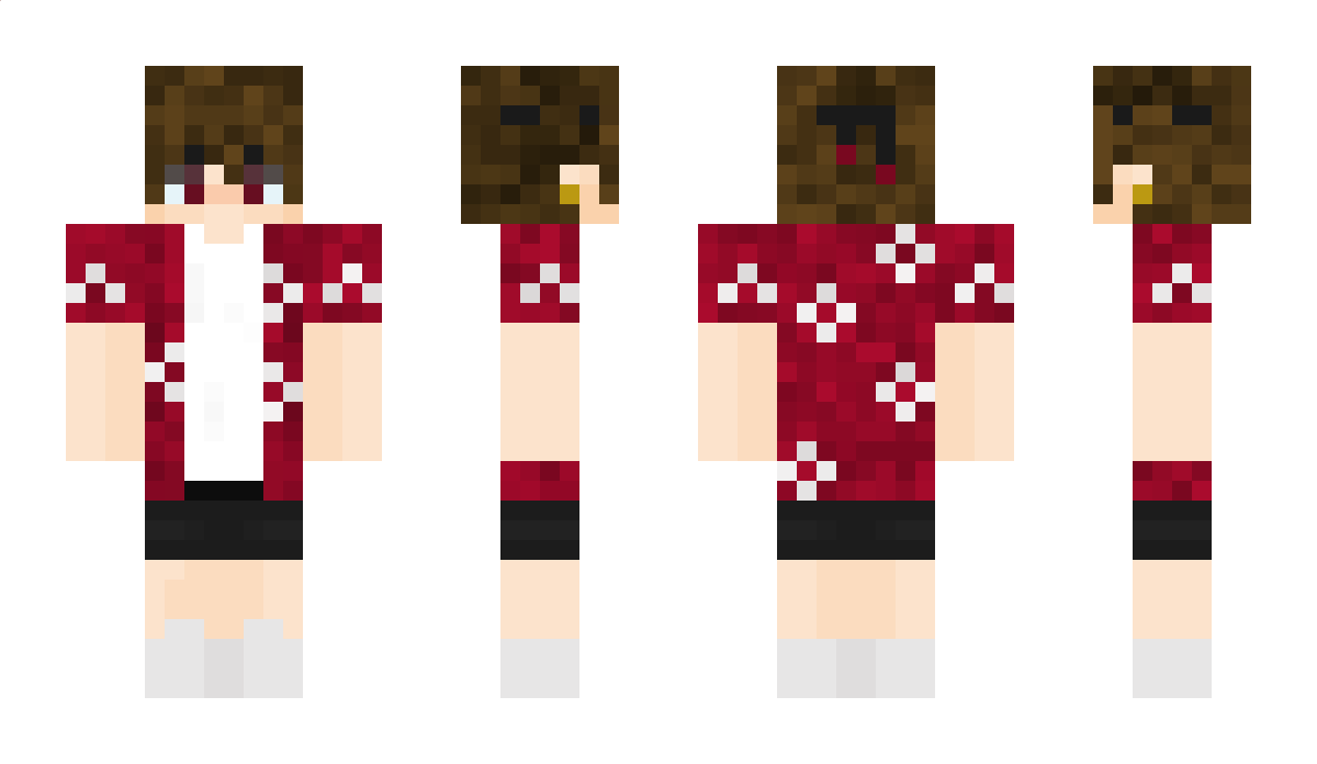 VinciTheRed Minecraft Skin