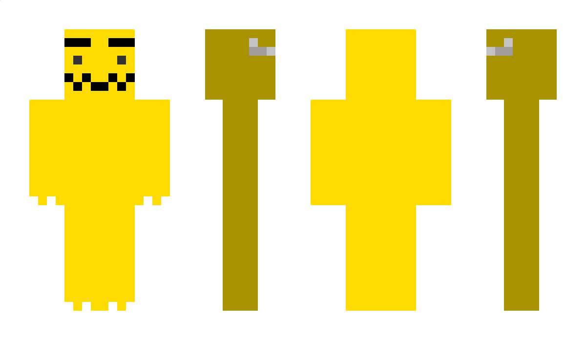 Yellow_Bot Minecraft Skin