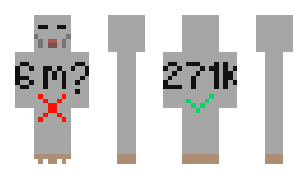 Fiduseek Minecraft Skin