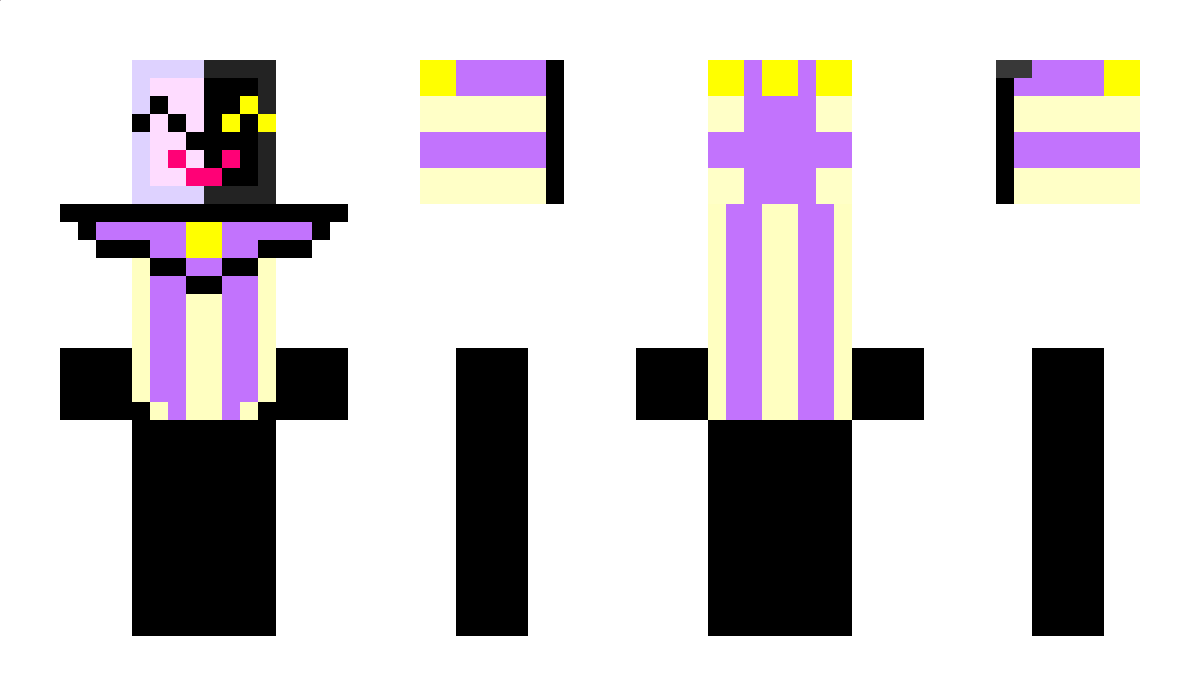 Dimentio Minecraft Skin