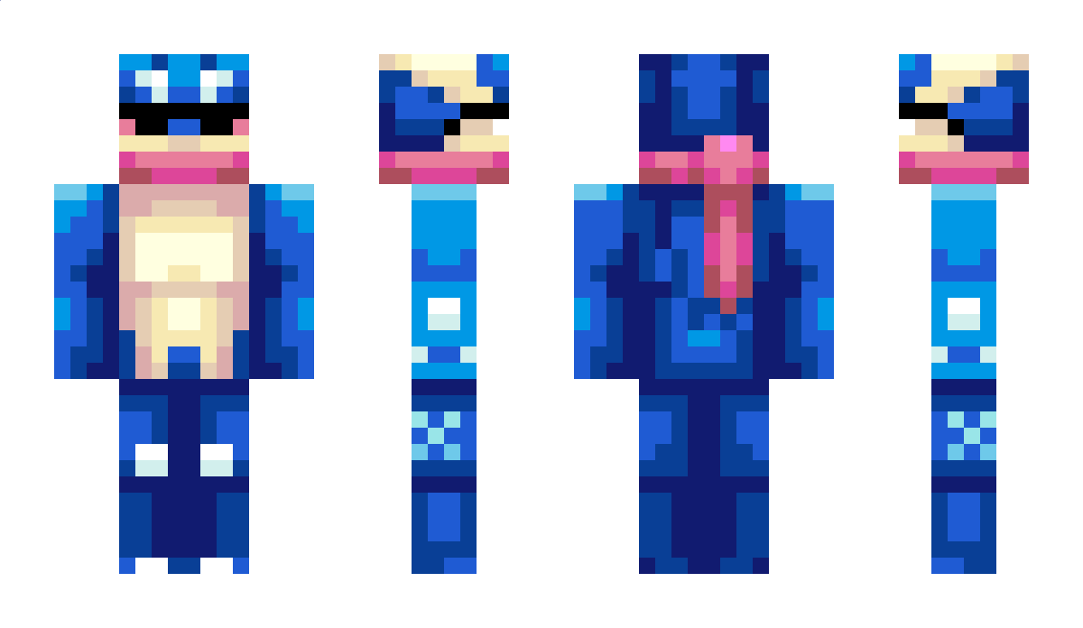 Deputy_Greninja Minecraft Skin